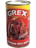 GREX konzerva hovz, 1280g