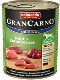 Animonda GRANCARNO  ADULT konzerva hovz/kachn srdce, 400g(nedostupn)