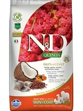 N&D GF Quinoa DOG Skin & Coat Herring & Coconut  pro zdravou srst a ki, se sledm a kokosem, BEZ OBILOVIN, 800g
