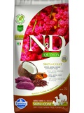 N&D GF Quinoa DOG Skin & Coat Venison & Coconut  pro zdravou srst a ki, se zvinou a kokosem, BEZ OBILOVIN, 800g