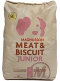 MAGNUSSON Meat&Biscuit Junior - pro tata, bez a kojc feny, 10kg