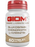 GIOM ERA Chondro L-karnitin Forte tablety, 500 tbl.