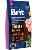 BRIT Premium by Nature Junior S  pro mlad psy (1-12 msc) malch plemen (1-10kg) a pro bez a kojc feny, kuec, 8kg