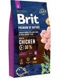 BRIT Premium by Nature Adult S - pro dospl psy (nad 12 msc) malch plemen (1-10kg), kuec, 1kg