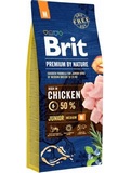 BRIT Premium by Nature Junior M  pro mlad psy (1-12 msc) stednch plemen (10-25kg), kuec, 1kg