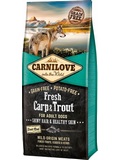 CARNILOVE Dog Fresh Carp & Trout for Adult NEW  pro dospl psy vech plemen, s kaprem a  pstruhem, BEZ OBILOVIN A BEZ BRAMBOR, 1,5kg