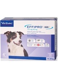 EFFIPRO DUO Dog M spot-on pro stedn psy (10-20kg) 134/40 mg, 4x1,34ml