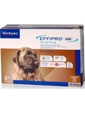 EFFIPRO DUO Dog XL spot-on pro velmi velk psy (40-60kg) 402/120 mg, 4x4,02ml