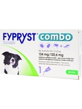 FYPRYST COMBO spot-on pro stedn psy (10-20kg) 134/120,6mg