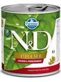 N&D DOG PRIME Adult Chicken & Pomegranate - konzerva pro psy, s kuetem a grantovm jablkem, 285g