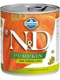 N&D DOG PUMPKIN Adult Boar & Apple - konzerva pro psy, s divokem, dn a jablkem, 285g