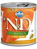 N&D DOG PUMPKIN Adult Quail & Pumpkin - konzerva pro psy, s kepelkou a dn, 285g