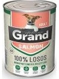 GRAND konzerva deluxe 100% losos adult, 400g