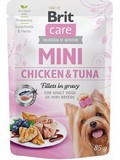 BRIT Care Dog Mini Chicken&Tuna fillets in gravy  filetky ve v pro mal psy, s kuetem a tukem, 85g