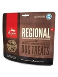 ORIJEN Dog pochoutka F-D Regional Red Treats  z erstvho hovzho plemene angus, jehnho a kance, mrazem suen, 42,5g