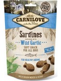 CARNILOVE Dog Semi Moist Sardines&Wild Garlic  polomkk pamlsky ze sardinek a medvdho esneku, 200g