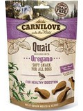 CARNILOVE Dog Semi Moist Quail&Oregano  polomkk pamlsky z masa z kepelky a oregna, 200g