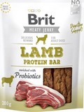 BRIT Jerky Lamb Protein Bar  proteinov tyinka z jehnho a kuete, 200g
