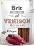 BRIT Jerky Venison Protein Bar  proteinov tyinka ze zviny a kuete, 200g