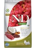 N&D Quinoa DOG Skin & Coat Duck & Coconut Mini - pro dospl psy malch plemen, s kachnou, quinoa, kokosem a kurkumou, BEZ OBILOVIN, 2,5kg 