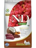 N&D Quinoa DOG Skin & Coat Herring &Coconut Mini - pro dospl psy malch plemen, se sledm, quinoa, kokosem a kurkumou, BEZ OBILOVIN, 2,5kg 