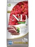 N&D Quinoa DOG Neutered Adult Duck&Broccoli - pro dospl kastrovan psy vech plemen, s kachnou, brokolic a chestem, BEZ OBILOVIN, 2,5kg