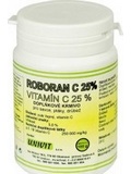 Vitamin C ROBORAN 25 - pro doplnn vitamnu C, 100g