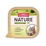 SCHMUSY Cat Nature Menu  vanika pro dospl koky, Se zvinou a tukem, 100g