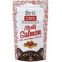BRIT CARE Cat Snack Meaty Salmon - poloměkké kousky, s lososem, 50g