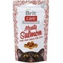 BRIT CARE Cat Snack Meaty Salmon - polomkk kousky, s lososem, 50g