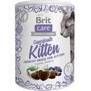 BRIT CARE Cat Snack Superfruits Kitten - křupavý pamlsek pro koťata s kuřetem, kokosem a borůvkami, 100g