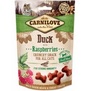 CARNILOVE Cat Crunchy Snack Duck&Raspberries  kupav pamlsek s kachnm masem a malinami, 50g