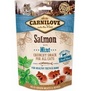 CARNILOVE Cat Crunchy Snack Salmon&Mint – křupavý pamlsek s lososem a mátou pro podporu zdraví zubů, 50g