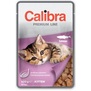 CALIBRA Premium Kitten Salmon  kapsiky pro koata s lososem v omce, 100g