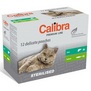 CALIBRA Premium Sterilised multipack  kapsiky pro kastrovan koky, 2 druhy pchut, 12x100g