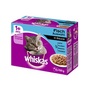 WHISKAS  kapsiky pro dospl koky, Ryb vbr v el, 12x85g