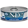N&D CAT OCEAN Adult Tuna & Codfish & Shrimps & Pumpkin  konzerva pro dospl koky, s tukem, treskou, krevetami a dn, 80g