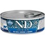 N&D CAT OCEAN Adult Tuna & Squid & Shrimps  konzerva pro dospl koky, s tukem, olihnmi a krevetami, 80g