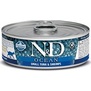 N&D CAT OCEAN Adult Tuna & Shrimps  konzerva pro dospl koky, s tukem bonita a krevetami, 80g
