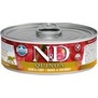 N&D CAT QUINOA Adult Quail & Coconut - konzerva pro dospl koky, s kepelkou a kokosem, 80g
