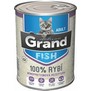 GRAND konzerva pro koky deluxe 100% ryb (monoprotein), 400g