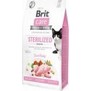 BRIT CARE Cat GF Sterilized Sensitive – pro zdravý imunitní systém kastrovaných koček, s králičím masem, 2kg