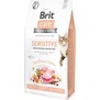 BRIT CARE Cat GF Sensitive Healthy Digestion and Delicate Taste – pro kočky s citlivým zažíváním, s lososem a krocaním masem, 7kg
