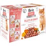 BRIT Care Cat Fillets Gravy Flavour box - box plný lahodných výběrových kapsiček s filetkami ve šťávě, 12x85g(nedostupné)
