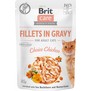 BRIT Care Cat Fillets in Gravy Choice Chicken - filetky ve v s kuecm masem pro dospl koky, 85g