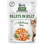 BRIT CARE Cat Fillets in Jelly with Wholesome Tuna - filetky v el s kuecm a tukem, 85g 