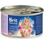 BRIT Premium Cat by Nature Turkey&Liver – masové paté s jehněčím masem a játry, 200g