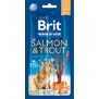 BRIT Premium Cat by Nature Sticks Salmon&Trout – masové tyčinky, s lososem a pstruhem, 3ks/balení