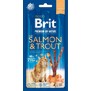 BRIT Premium Cat by Nature Sticks Salmon&Trout  masov tyinky, s lososem a pstruhem, 3ks/balen