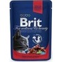 BRIT Premium Cat with Beef Stew & Peas  kapsika pro koky, s hovzm a hrkem, 100g 